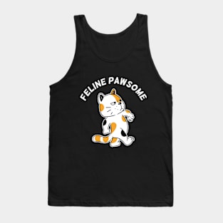 Feline Pawsome Tank Top